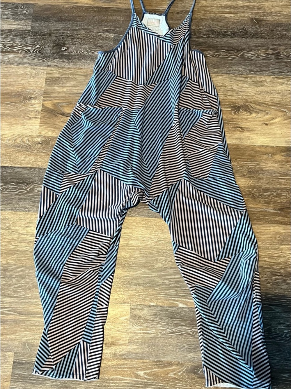 FP Movement by Free People Geometric Stripe Hot Shot Onesie/Jumpsuit